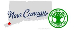 New Canaan location in Connecticut with simple