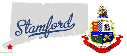 location of Stamford, CT on state map