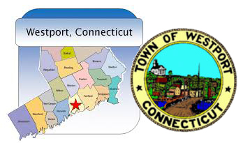 location of Westport on County map